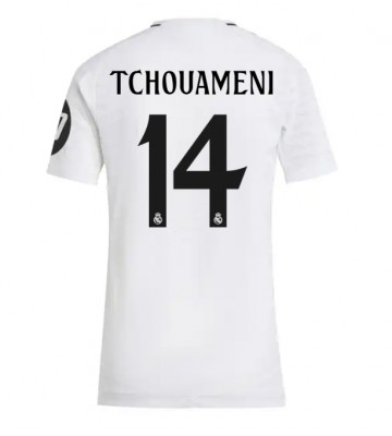 Real Madrid Aurelien Tchouameni #14 Replika Hjemmebanetrøje Dame 2024-25 Kortærmet